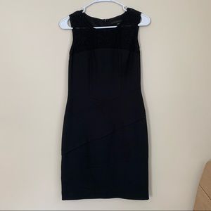 NWOT Viki black lace sleeveless dress